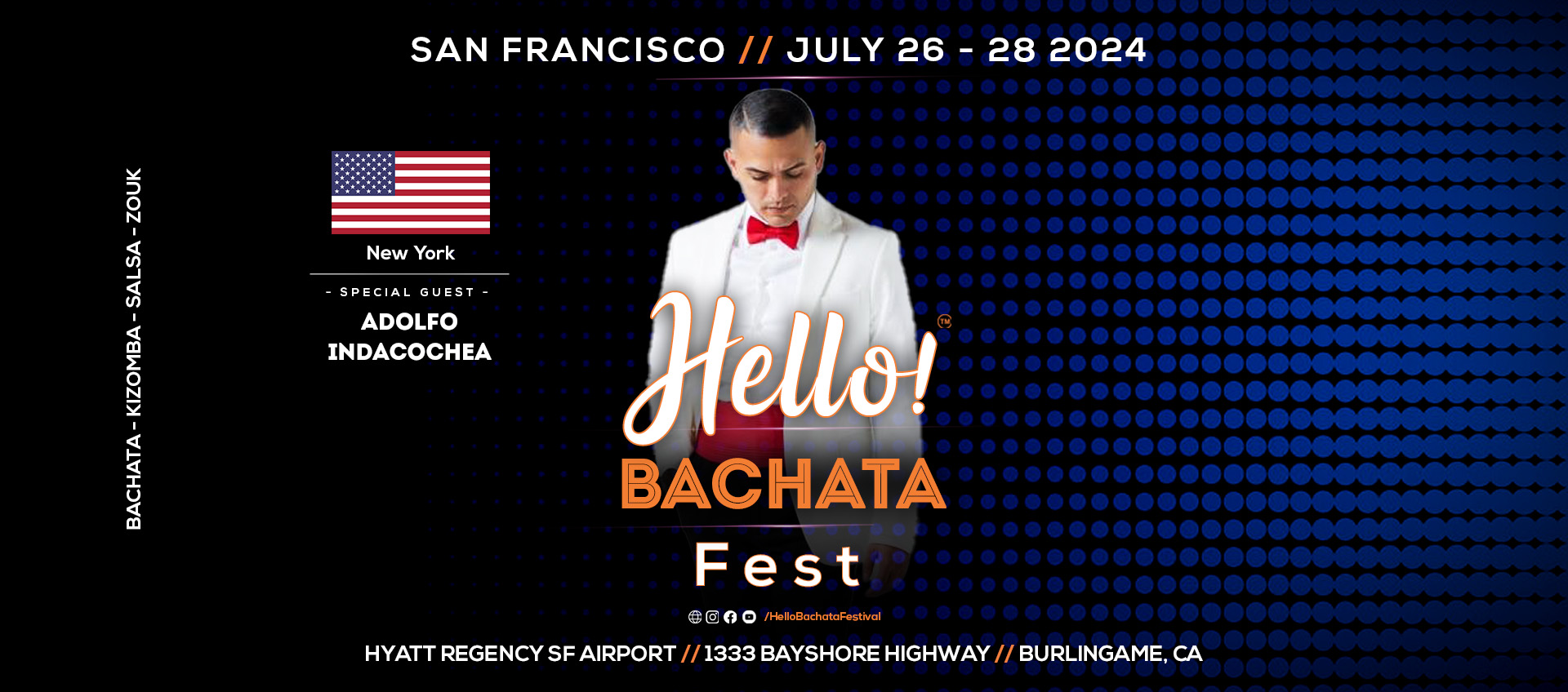 Hello! Bachata Festival - Adolfo Indocochea - Mambo Salsa